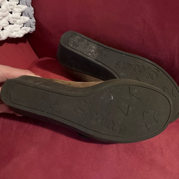 Beautiful Vintage Sketchers Leather Wedge Shoes - Picture 4 of 4